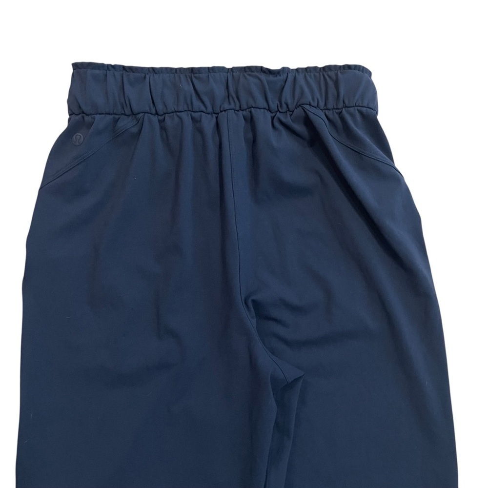 Lululemon Keep Moving Jogger Pants True Navy Elastic Waist Luxtreme Size 4 - Picture 4 of 8